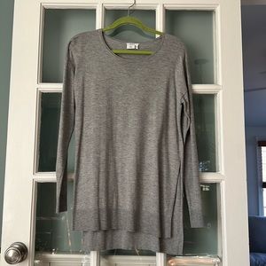DKNY lightweight silk blend tunic